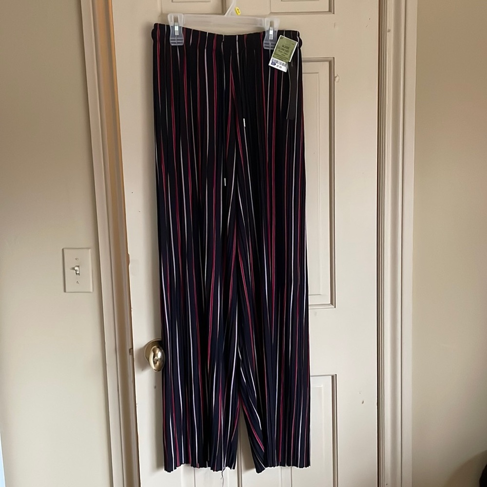 NEW Striped Wide Leg Pants